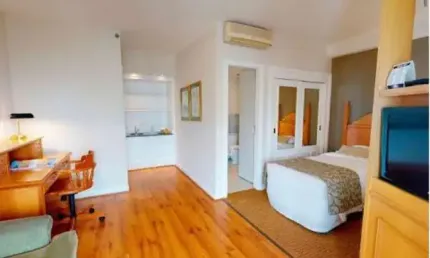 Flat com 1 quarto à venda na Avenida Jandira, 501, Indianópolis, São Paulo por R$ 460.015