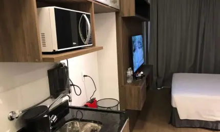 Apartamento com 1 quarto à venda na Rua Girassol, 1280, Vila Madalena, São Paulo por R$ 480.015