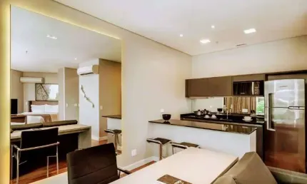 Apartamento com 1 quarto para alugar na Rua Elvira Ferraz, 250, Vila Olímpia, São Paulo por R$ 9.582