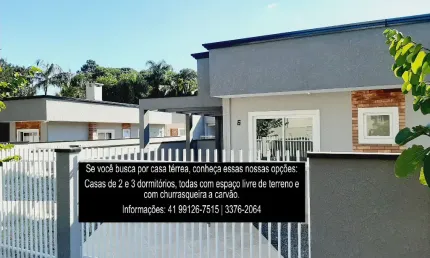 Casa em condomínio fechado com 3 quartos à venda na Travessa Giacomo Martinatto, Santo Antônio, São José dos Pinhais