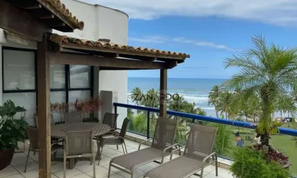 Cobertura para alugar, 420 m² por R$ 25.001,42/mês - Riviera de São Lourenço - Bertioga/SP
