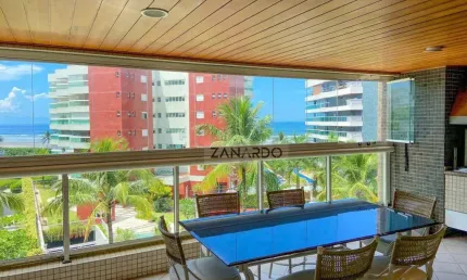 Apartamento vista mar para locação em Riviera de São Lourenço