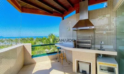 Cobertura pé na areia para venda em Riviera de São Lourenço