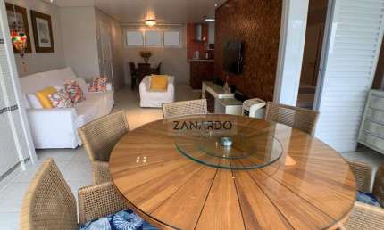 Apartamento 4 dormitórios sendo 3 suítes 132 m² - venda por R$ 3.600.000 ou aluguel por R$ 14.000/mês - Riviera de São Lourenço - Bertioga/SP