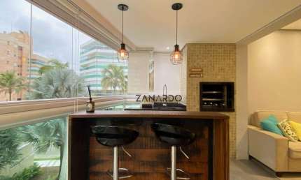 Apartamento Pé na Grama Vista Mar 3 dormitórios, 93 m² - venda por R$ 2.680.000 ou aluguel por R$ 11.001/mês - Riviera de São Lourenço - Bertioga/SP