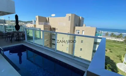 Cobertura Vista Mar 4 dormitórios à venda, 255 m² por R$ 11.000.000 - Riviera de São Lourenço - Bertioga/SP