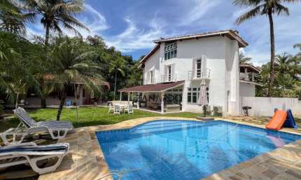 Casa com 5 dormitórios para alugar, 450 m² por R$ 5.500,31/dia - Riviera de São Lourenço - Bertioga/SP