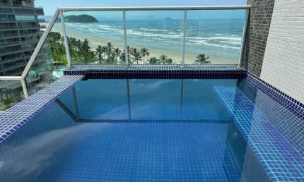 Cobertura Pé na Grama 5 dormitórios para alugar, 1 m² por R$ 30.000/mês - Riviera de São Lourenço - Bertioga/SP