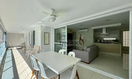 Apartamento com 3 dormitórios, 110 m² - venda por r$ 3.600.000,31 ou aluguel por r$ 15.001,33/mês - riviera de são lourenço - bertioga/sp
