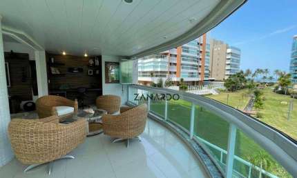 Apartamento Garden em Riviera de São Lourenço com vista mar