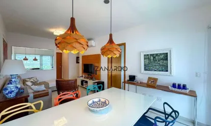 Apartamento vista mar para venda no condomínio da Riviera de São Lourenço