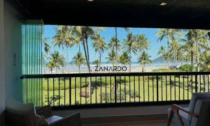 Apartamento pé na areia à venda em riviera de são lourenço