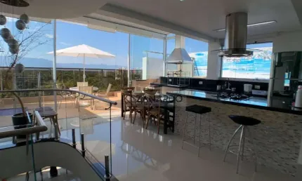 Cobertura 4 dormitórios sendo 2 suítes, 230 m² por R$ 3.500.000 - Riviera de São Lourenço - Bertioga/SP