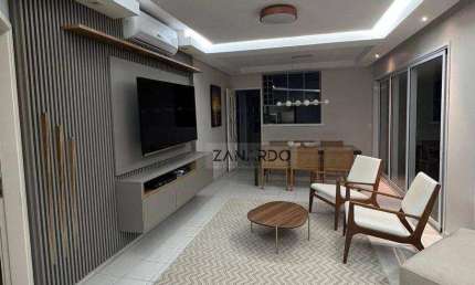 Apartamento 3 Suites + 1 suite de empregada para alugar, 142 m² por R$ 15.000/mês - Riviera de São Lourenço - Bertioga/SP