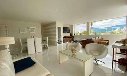 Cobertura vista mar, 5 suítes, 239 m² - venda por R$ 5.200.000 ou aluguel por R$ 19.000/mês - Riviera de São Lourenço - Bertioga/SP