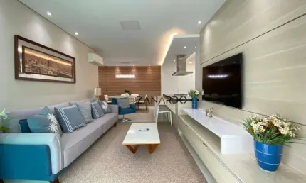 Apartamento 3 dormitórios sendo 2 suítes à venda, 126 m² por R$ 3.268.950 - Riviera de São Lourenço - Bertioga/SP