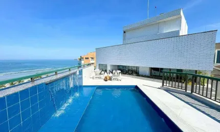 Cobertura pé na areia para venda em Riviera de São Lourenço