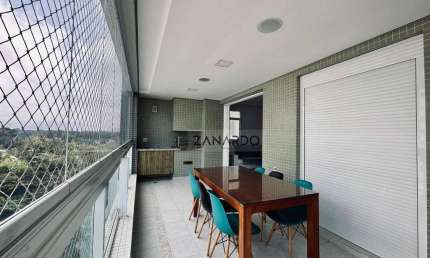 Apartamento em Riviera de São Lourenço, 3 Quartos Sendo 1 Suíte para alugar, 100 m² - Bertioga/SP