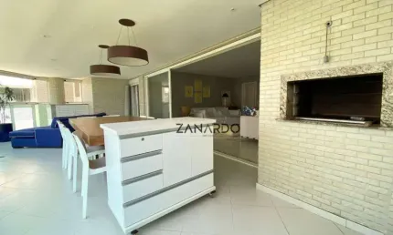 Apartamento Vista Mar 4 suíte s à venda, 186 m² por R$ 6.000.000 - Riviera de São Lourenço - Bertioga/SP