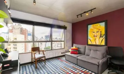 Apartamento com 2 quartos à venda na r. rua paim, 420, cerqueira césar, são paulo, 74 m2 por r$ 1.390.000