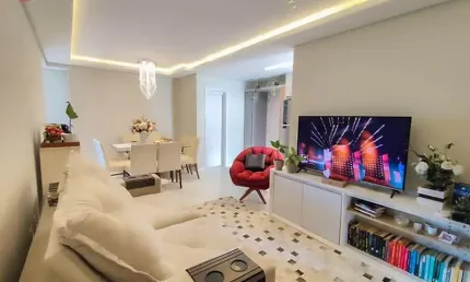 Excelente apartamento semi-mobiliado localizado no bairro gravata a 50 metros da praia!!