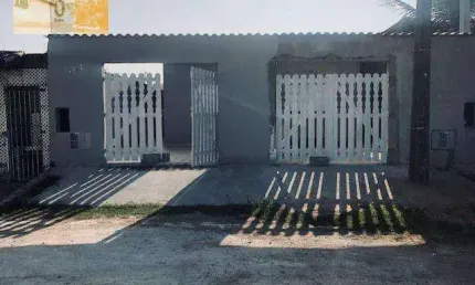Casa com 2 dormitórios à venda, 58 m² por r$ 260.000,00 - balneário califórnia - itanhaém/sp