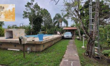 Chácara com 3 dormitórios à venda, 1200 m² por R$ 350.000 - Recanto Indaia - Itanhaém/SP