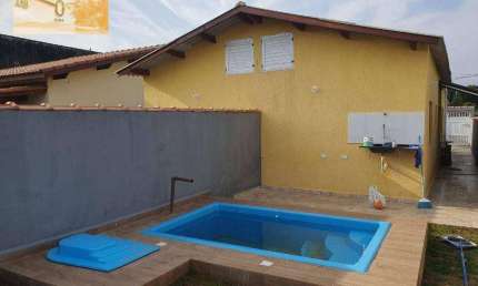 Casa com 2 dormitórios à venda, 56 m² por R$ 295.000,00 - Jardim Bopiranga - Itanhaém/SP
