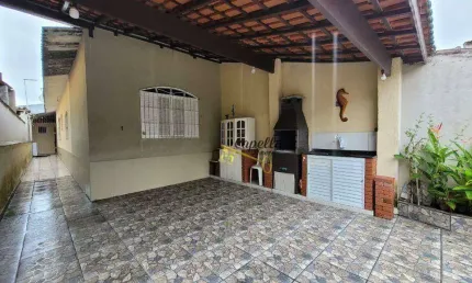 Casa com 2 dormitórios à venda, 80 m² por R$ 190.000,00 - Balneário Santista - Itanhaém/SP