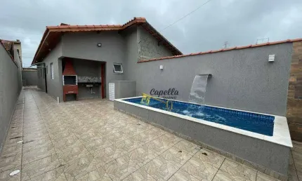 Casa com 2 dormitórios à venda, 68 m² por R$ 369.800,00 - Balneário Gaivota - Itanhaém/SP