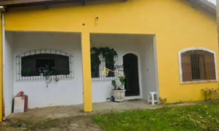 Casa com 3 dormitórios à venda, 143 m² por r$ 370.000,00 - balneário califórnia - itanhaém/sp