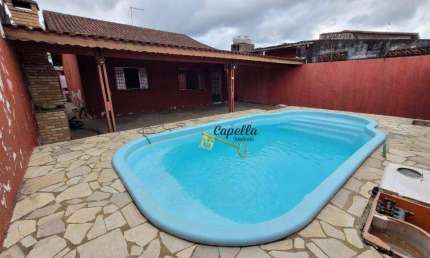 Casa com 2 dormitórios à venda, 131 m² por R$ 350.000,00 - Balneário Gaivota - Itanhaém/SP