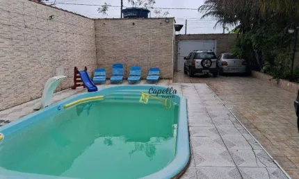 Casa com 2 dormitórios à venda por R$ 380.000 - Balneário Gaivota - Área Verde - Itanhaém/SP