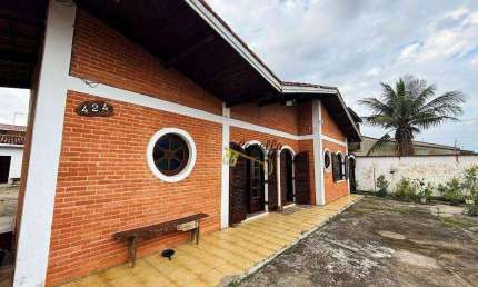 Casa com 4 dormitórios, 204 m² - venda por R$ 500.000,00 ou aluguel por R$ 2.600,00/mês - Jardim das Palmeiras - Itanhaém/SP