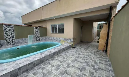 Casa com 2 dormitórios à venda, 80 m² por R$ 320.000 - Jardim Lindomar - Itanhaém/SP