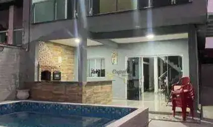 Sobrado com 6 dormitórios à venda, 236 m² por r$ 725.000,00 - gaivota - praia - itanhaém/sp