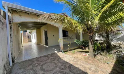 Casa com 3 dormitórios à venda, 215 m² por r$ 440.000,00 - balneário gaivota - itanhaém/sp