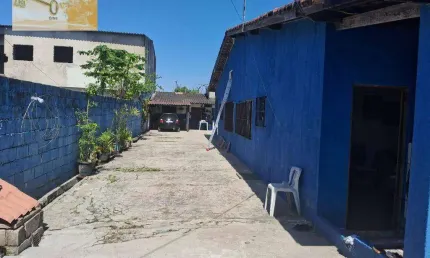 Casa com 2 dormitórios à venda, 140 m² por r$ 250.000,00 - balneário gaivota - itanhaém/sp