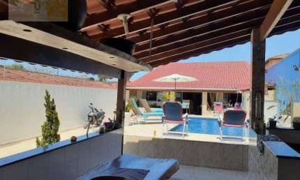 Casa com 4 dormitórios à venda, 220 m² por R$ 550.000,00 - Bopiranga - Itanhaém/SP