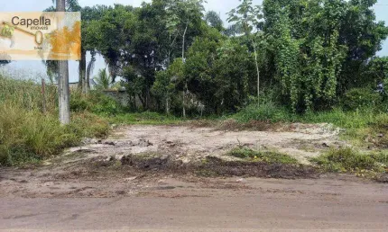 Terreno à venda, 329 m² por r$ 95.000,00 - jardim das palmeiras - itanhaém/sp