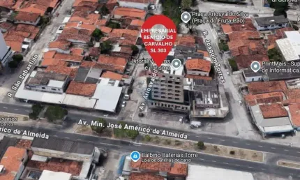 Sala comercial à venda no empresarial benício de carvalho - torre - joão pessoa pb