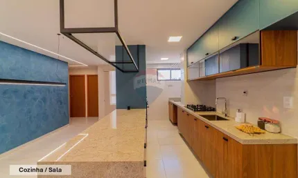 Apartamento à venda projetado, 2 quartos sendo 1 suíte, 77m², posição sul, em manaíra, joão pessoa-pb