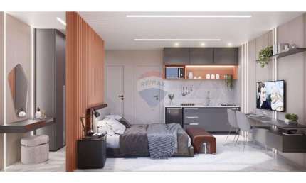 Apartamento studio em Manaíra com 24 m2 a 350 m da praia a partir de R$ 314.900 - João Pessoa -PB