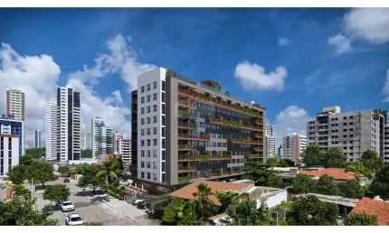 Vendo apartamento com 2 quartos 2 suítes ,a 300 metros do mar  65 m2 por R$ 586 Mil -Manaira/João Pessoa-PB