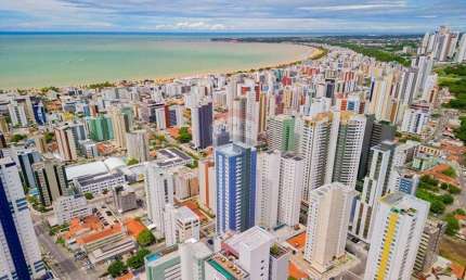 Apartamento à venda em Tambaú com 176m², 4 suítes, nascente, João Pessoa - PB