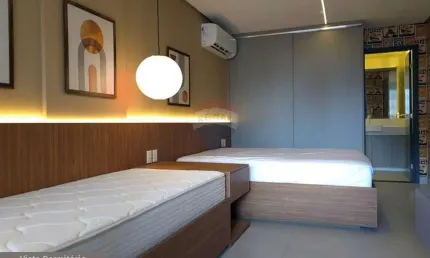 Apartamento studio para alugar 30 m² mobiliado  em intermares – cabedelo pb