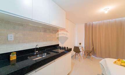 Flat para locação anual com 1 quarto, mobiliado com 20m² em Jd Oceania, João Pessoa-PB