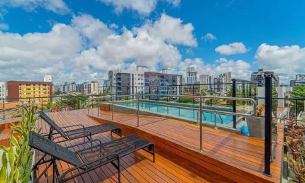Flat à venda com 1 quarto, mobiliado com 20m² em Jd Oceania, João Pessoa-PB