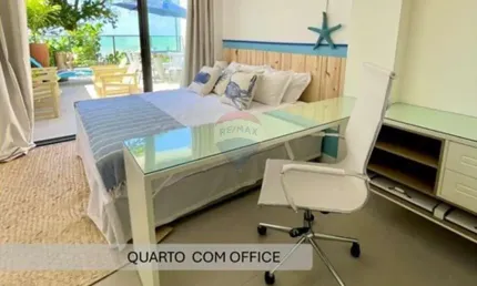 Flat para alugar, pé na areia no csq smart bessa, jardim oceania - joão pessoa - pb