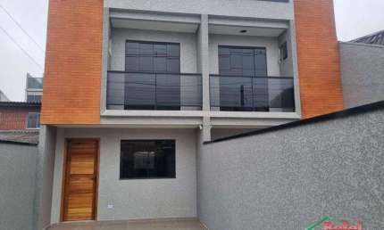 Sobrado com 3 dormitórios à venda, 100 m² por R$ 520.000 - Sítio Cercado - Curitiba/PR